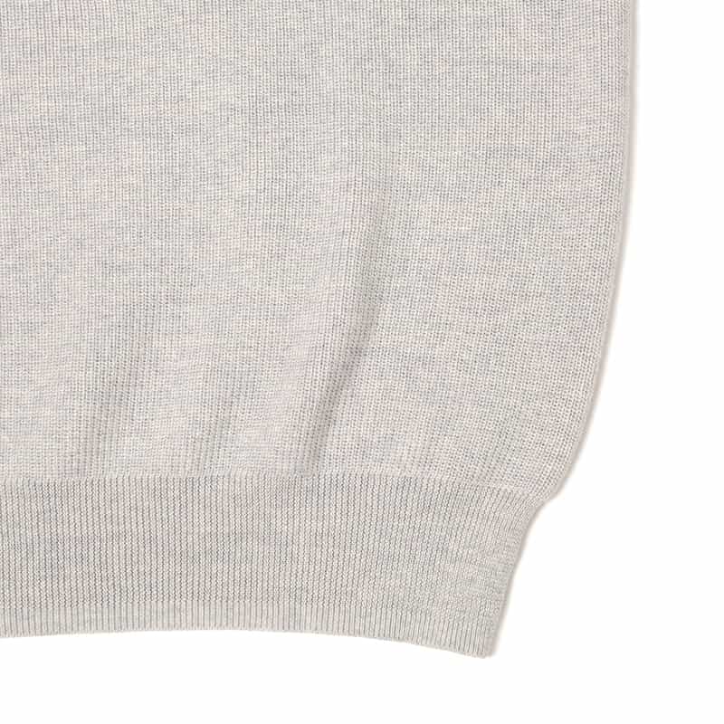 BARNEYS NEW YORK クルーネックニットプルオーバー GRAY