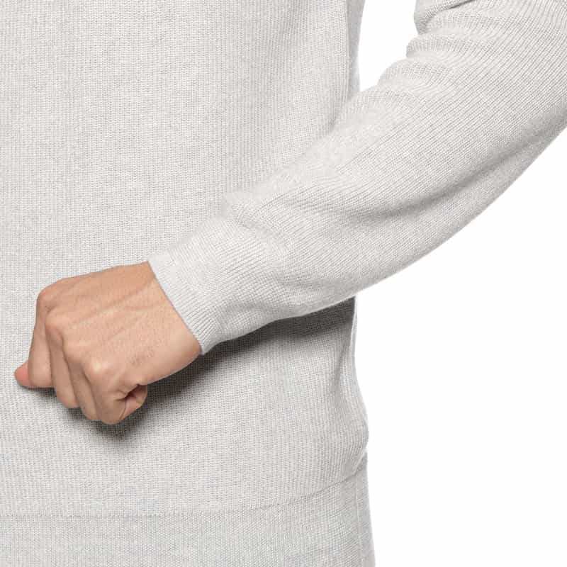 BARNEYS NEW YORK クルーネックニットプルオーバー GRAY