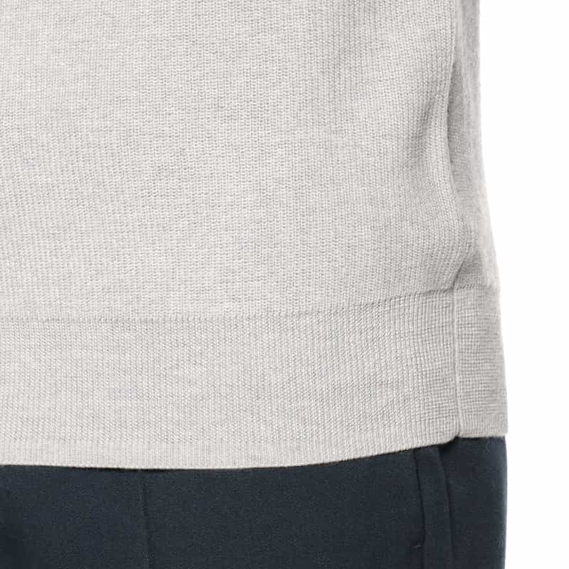 BARNEYS NEW YORK クルーネックニットプルオーバー GRAY