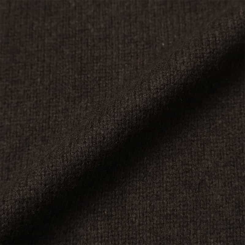 BARNEYS NEW YORK ジップアップニットパーカー BROWN