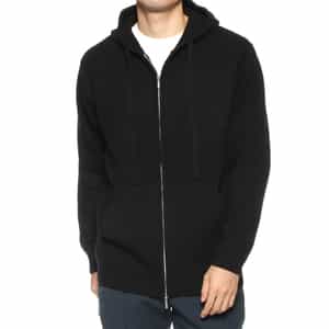 ジップアップニットパーカー