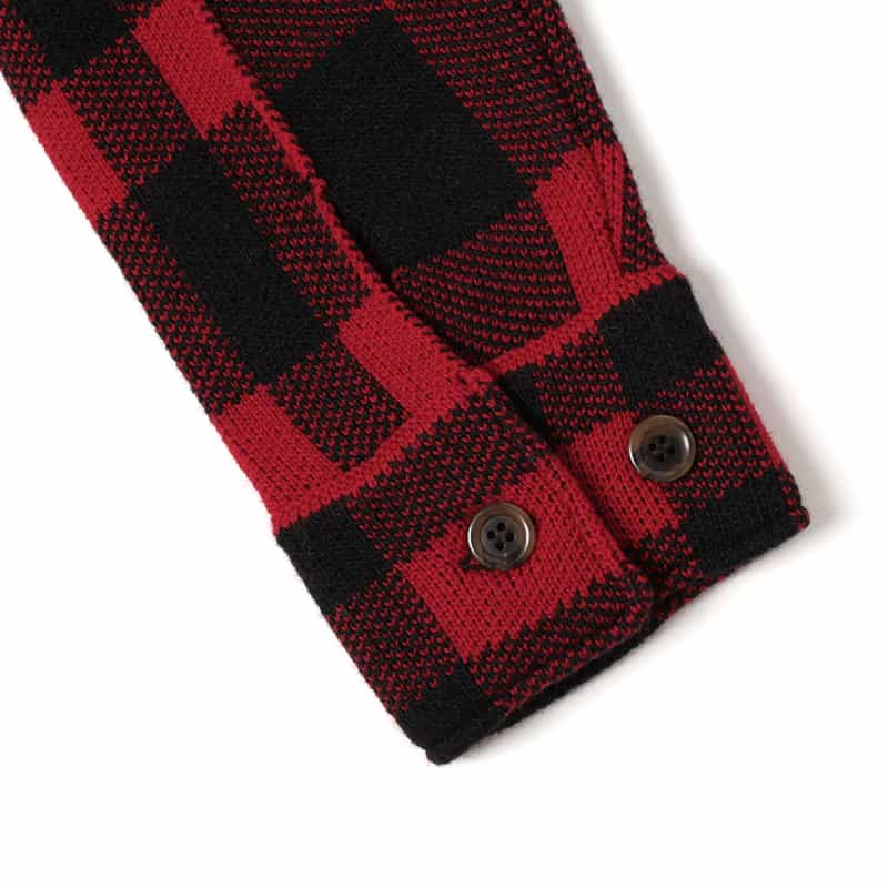 BARNEYS NEW YORK ニットジャケット RED