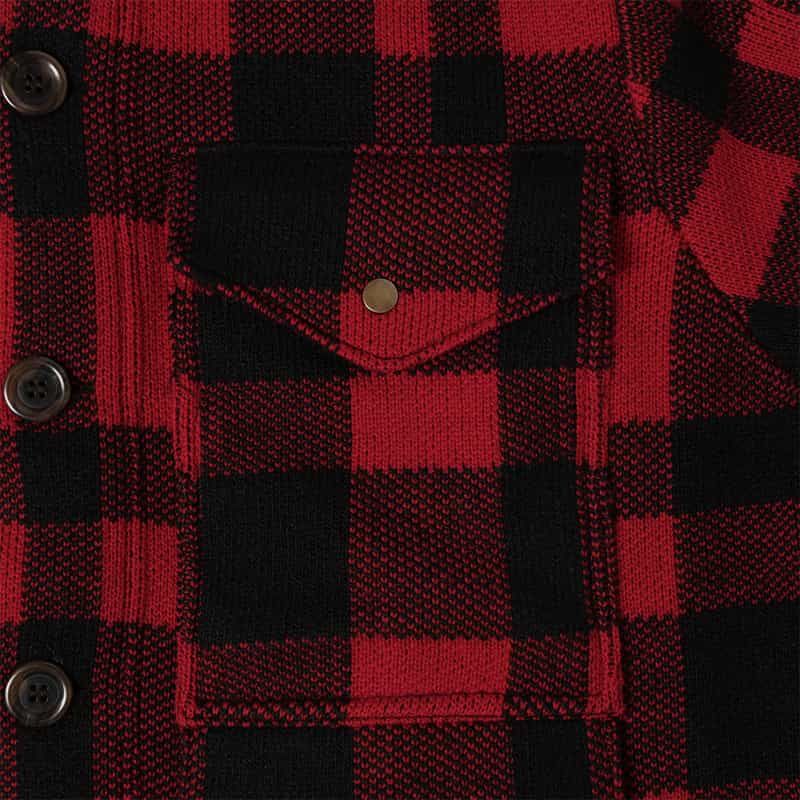 BARNEYS NEW YORK ニットジャケット RED