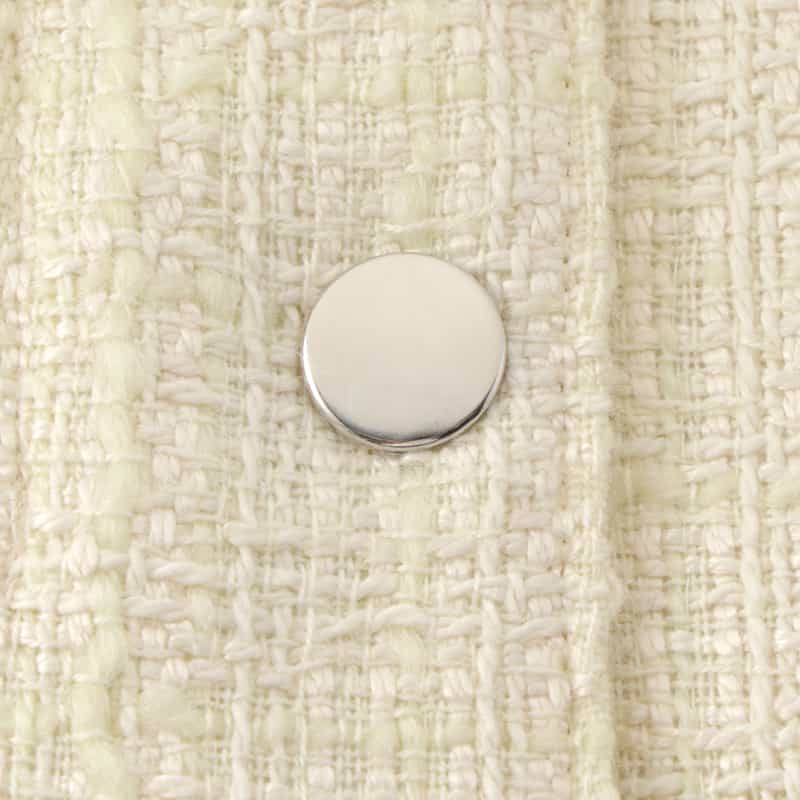 BARNEYS NEW YORK セットアップ ツイード素材 M-65型フィールドジャケット IVORY