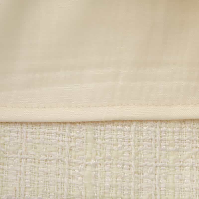 BARNEYS NEW YORK セットアップ ツイード素材 ショートパンツ IVORY