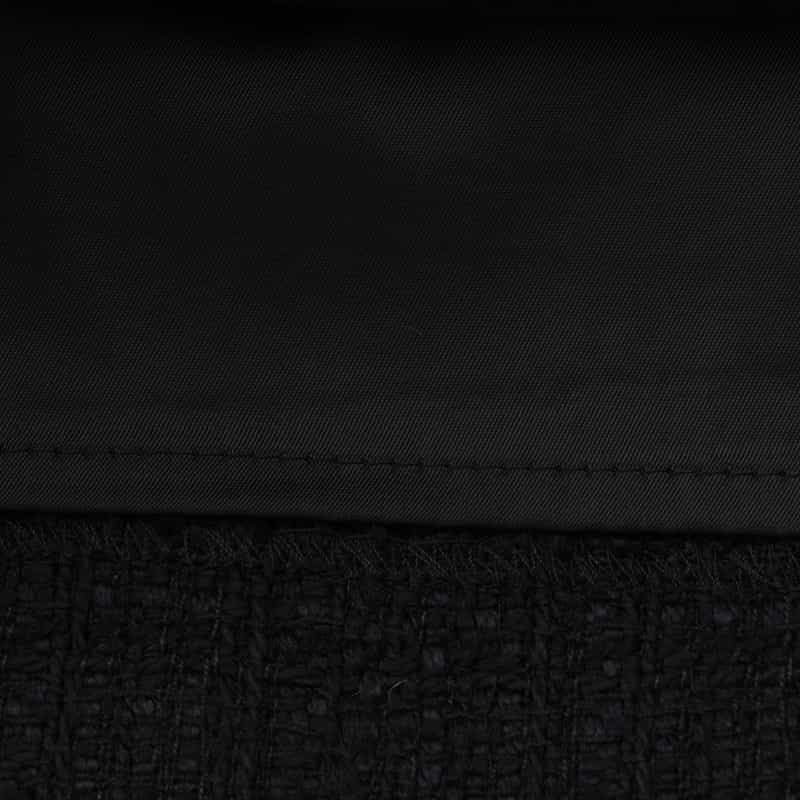 BARNEYS NEW YORK セットアップ ツイード素材 ショートパンツ BLACK