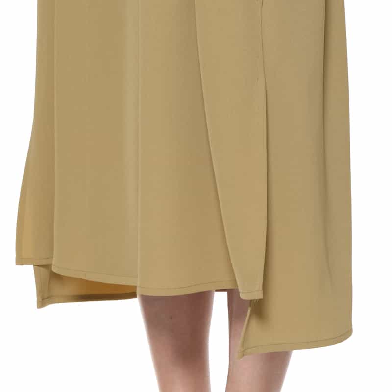 BARNEYS NEW YORK シャツコート ベルテッドドレス BEIGE