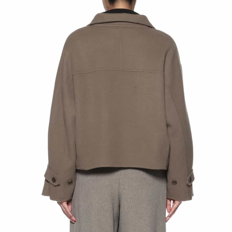 BARNEYS NEW YORK リバーショートコート BROWN