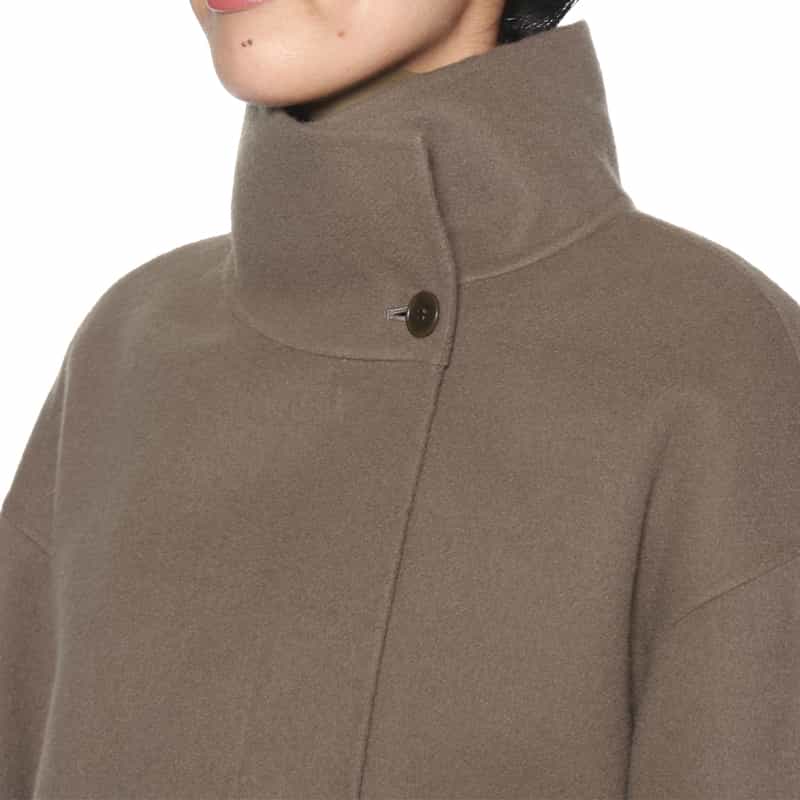 BARNEYS NEW YORK リバーショートコート BROWN