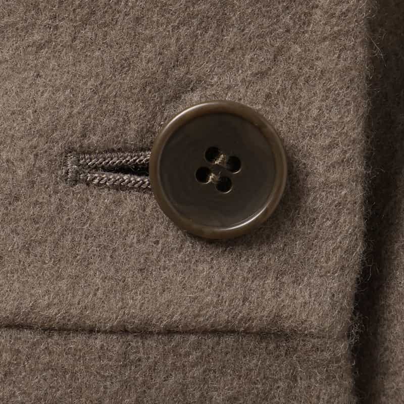 BARNEYS NEW YORK リバーショートコート BROWN