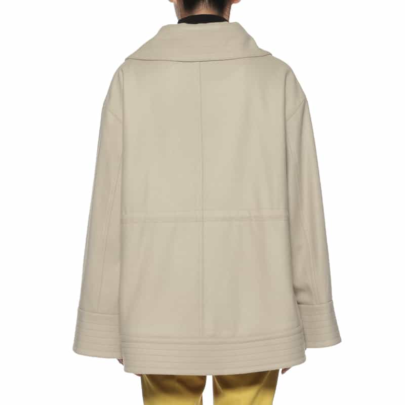 BARNEYS NEW YORK ショート トッパーコート BEIGE