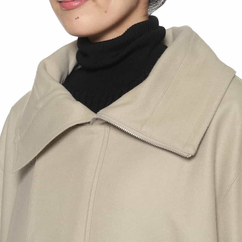 BARNEYS NEW YORK ショート トッパーコート BEIGE