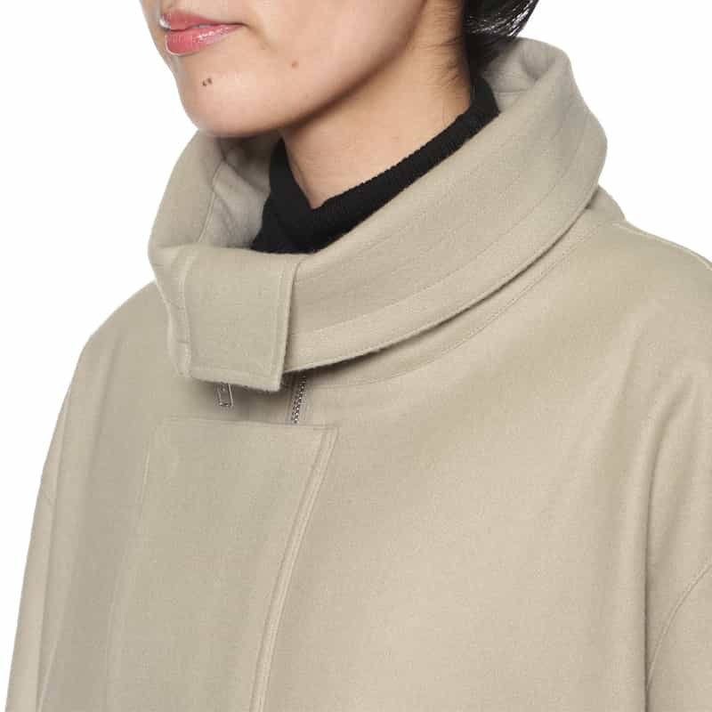 BARNEYS NEW YORK ショート トッパーコート BEIGE