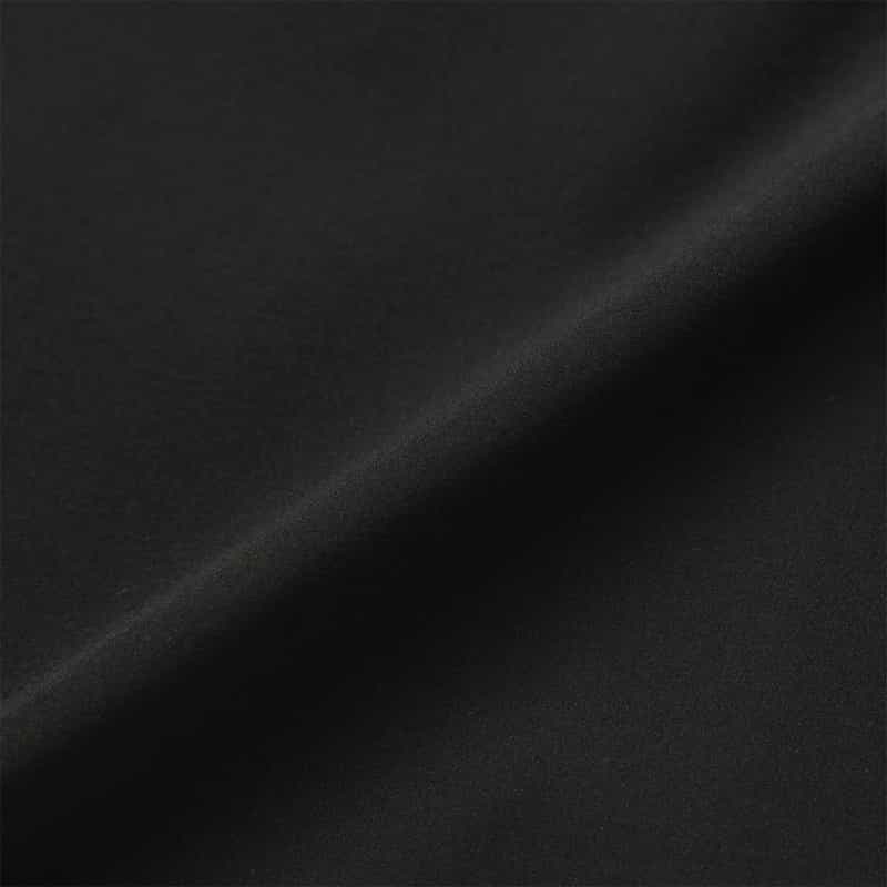 BARNEYS NEW YORK ウォッシャブル タック入りワイドパンツ BLACK