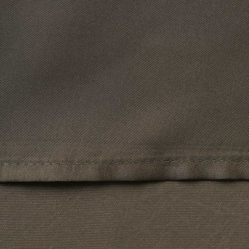 BARNEYS NEW YORK ウォッシャブル レザーライクミドルスカート BROWN