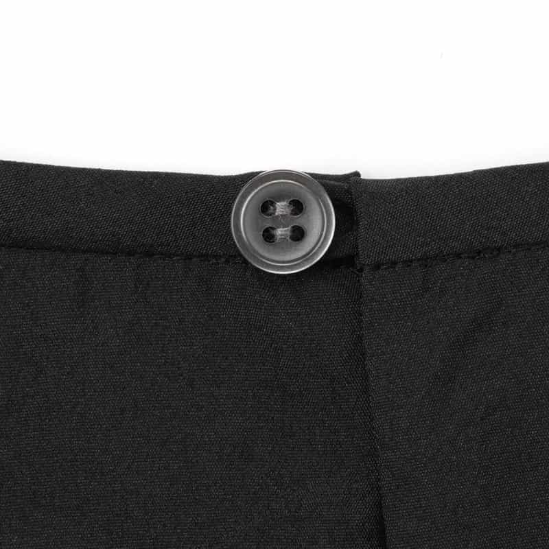 BARNEYS NEW YORK ウォッシャブル ドロップショルダーブラウス BLACK