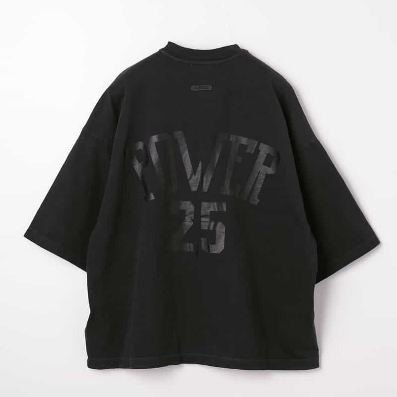 FEAR OF GOD FEAR OF GOD＜フィア オブ ゴッド＞ ヴィンテージ加工ロゴ入りTシャツ BLACK