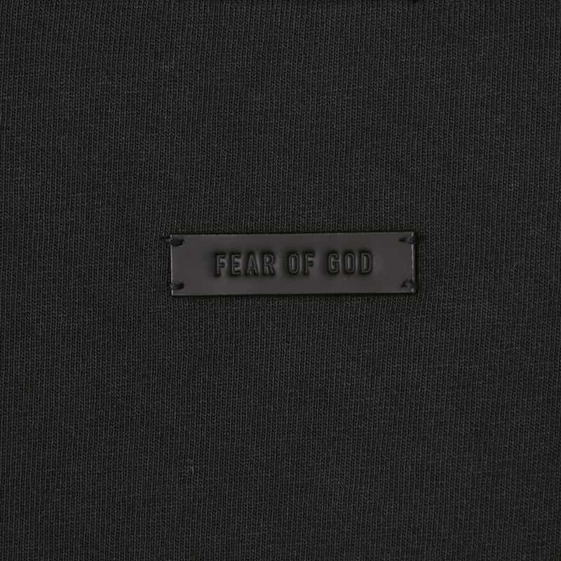 FEAR OF GOD FEAR OF GOD＜フィア オブ ゴッド＞ ヴィンテージ加工ロゴ入りTシャツ BLACK