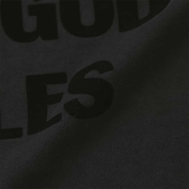 FEAR OF GOD FEAR OF GOD＜フィア オブ ゴッド＞ ヴィンテージ加工ロゴ入りTシャツ BLACK