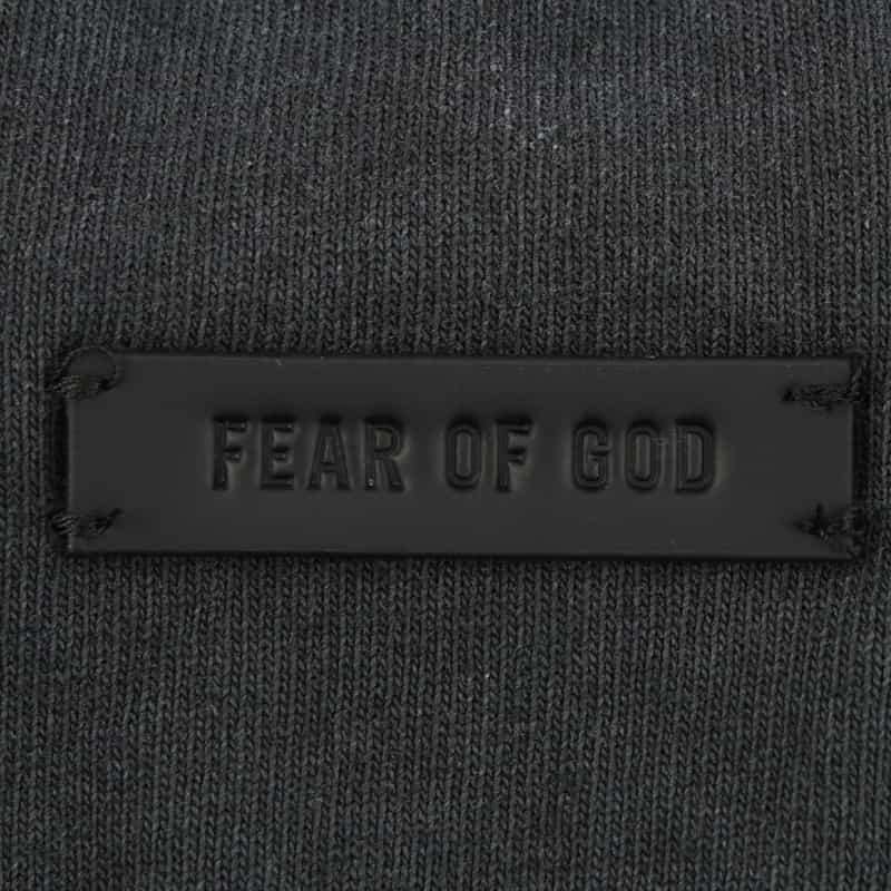 FEAR OF GOD FEAR OF GOD<フィア オブ ゴッド> ロゴ入りロングスリーブカットソー BLACK