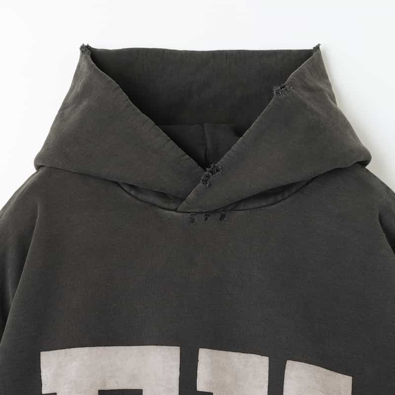 FEAR OF GOD FEAR OF GOD＜フィア オブ ゴッド＞ ヴィンテージ加工スウェットフーディ BLACK