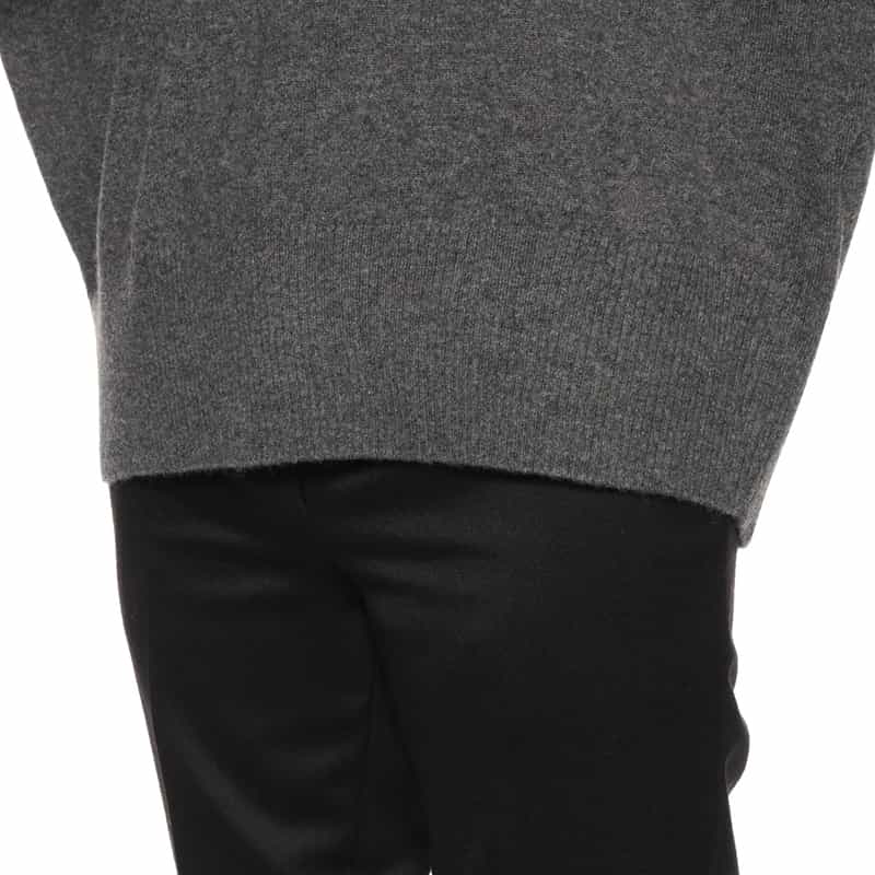 LOULOU DE SAISON LOU LOU DE SAISON＜ルル デ セゾン＞ クルーネックニットプルオーバー GRAY