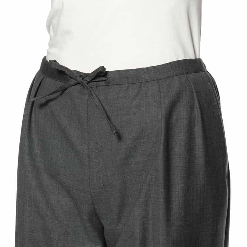 LOULOU DE SAISON LOU LOU DE SAISON＜ルル デ セゾン＞ ドローストリング ワイドパンツ GRAY