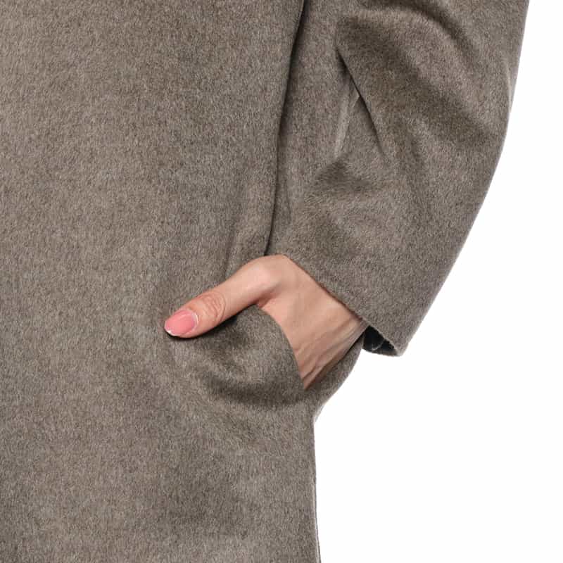 LOULOU DE SAISON LOU LOU DE SAISON<ルル デ セゾン> ラウンドカラーコート BEIGE