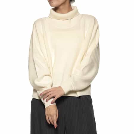 LOU LOU DE SAISON ＜ルル デ セゾン＞ ウールカシミヤ タートルネックニットプルオーバー