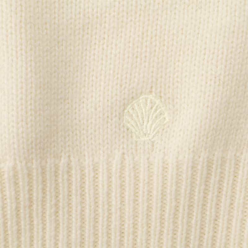 LOULOU DE SAISON LOU LOU DE SAISON ＜ルル デ セゾン＞ ウールカシミヤ タートルネックニットプルオーバー IVORY