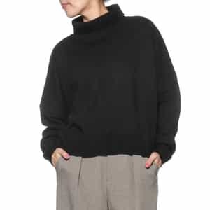 LOU LOU DE SAISON <ルル デ セゾン> ウールカシミヤ タートルネックニットプルオーバー