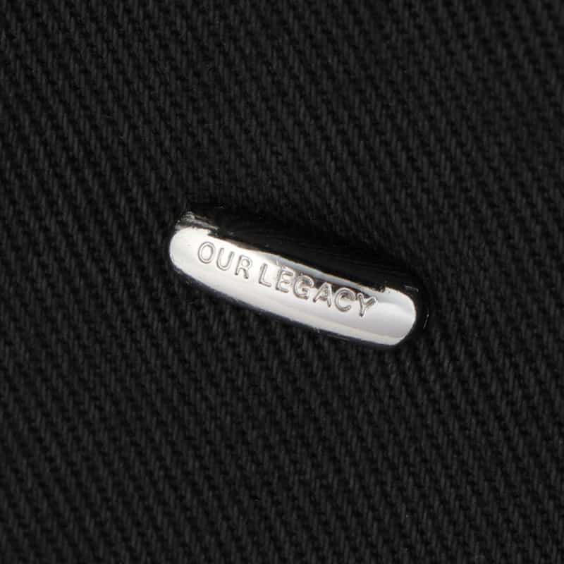 OUR LEGACY OUR LEGACY＜アワーレガシー＞ ショルダーバッグ BLACK