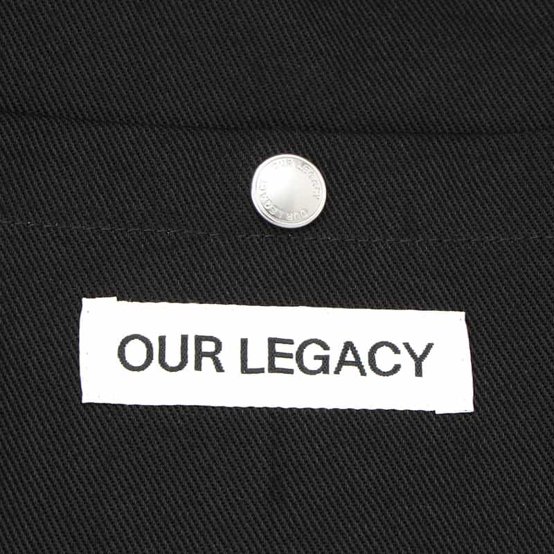 OUR LEGACY OUR LEGACY＜アワーレガシー＞ ショルダーバッグ BLACK