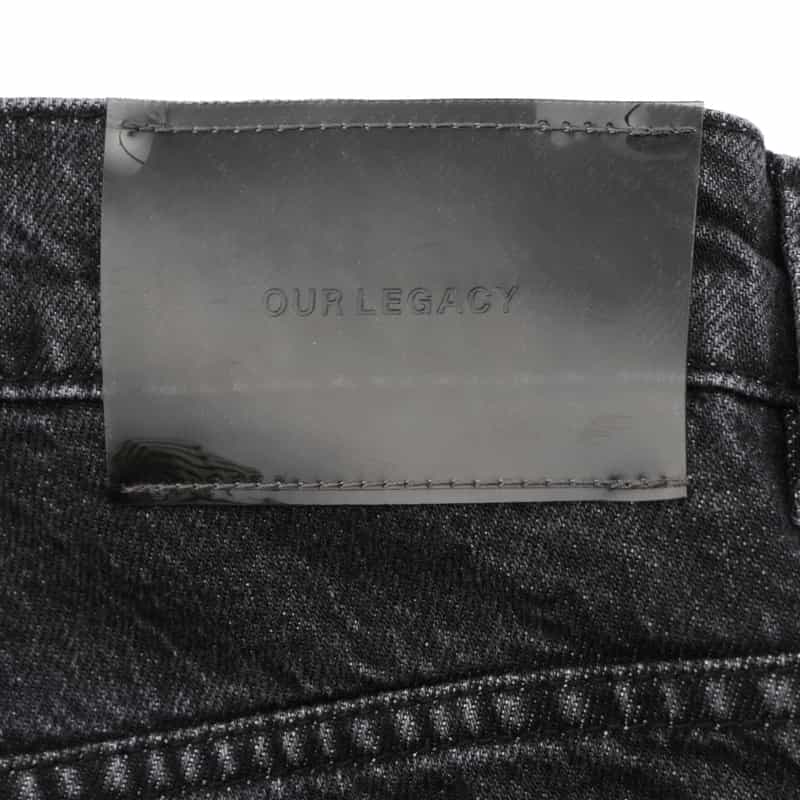 OUR LEGACY OUR LEGACY＜アワー レガシー＞ デニムパンツ BLACK