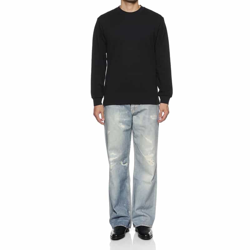 OUR LEGACY OUR LEGACY＜アワー レガシー＞ ダメージ加工デニムパンツ LIGHT BLUE