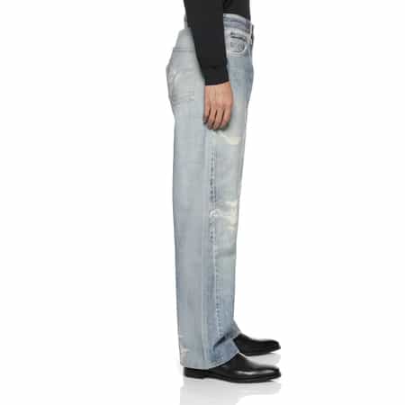 OUR LEGACY メタリック加工 デニムパンツ(シルバー) 30サイズ OUR LEGACY＜アワー レガシー＞ ダメージ加工デニムパンツ