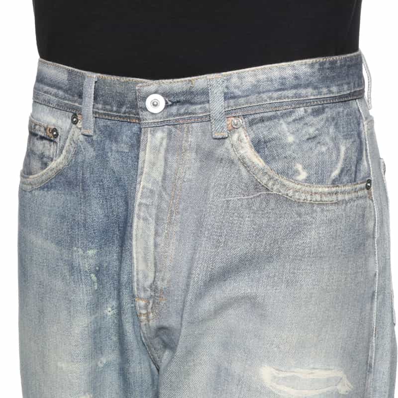 OUR LEGACY OUR LEGACY＜アワー レガシー＞ ダメージ加工デニムパンツ LIGHT BLUE