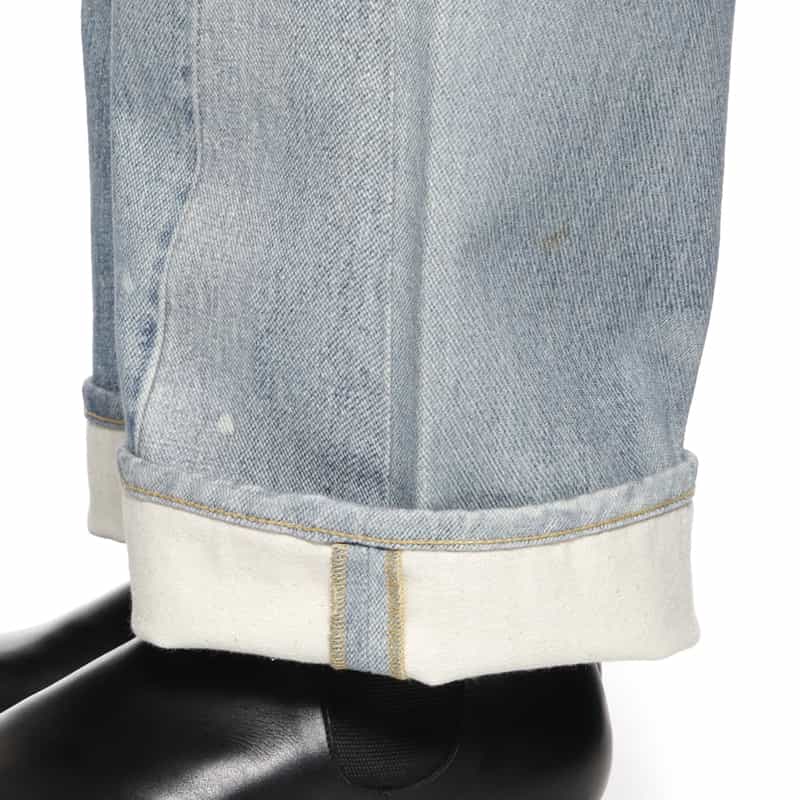 OUR LEGACY OUR LEGACY＜アワー レガシー＞ ダメージ加工デニムパンツ LIGHT BLUE