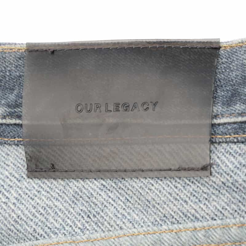 OUR LEGACY OUR LEGACY＜アワー レガシー＞ ダメージ加工デニムパンツ LIGHT BLUE