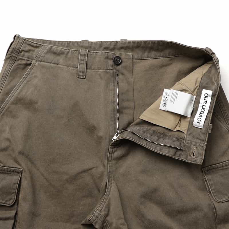 OUR LEGACY OUR LEGACY＜アワー レガシー＞ カーゴパンツ OLIVE