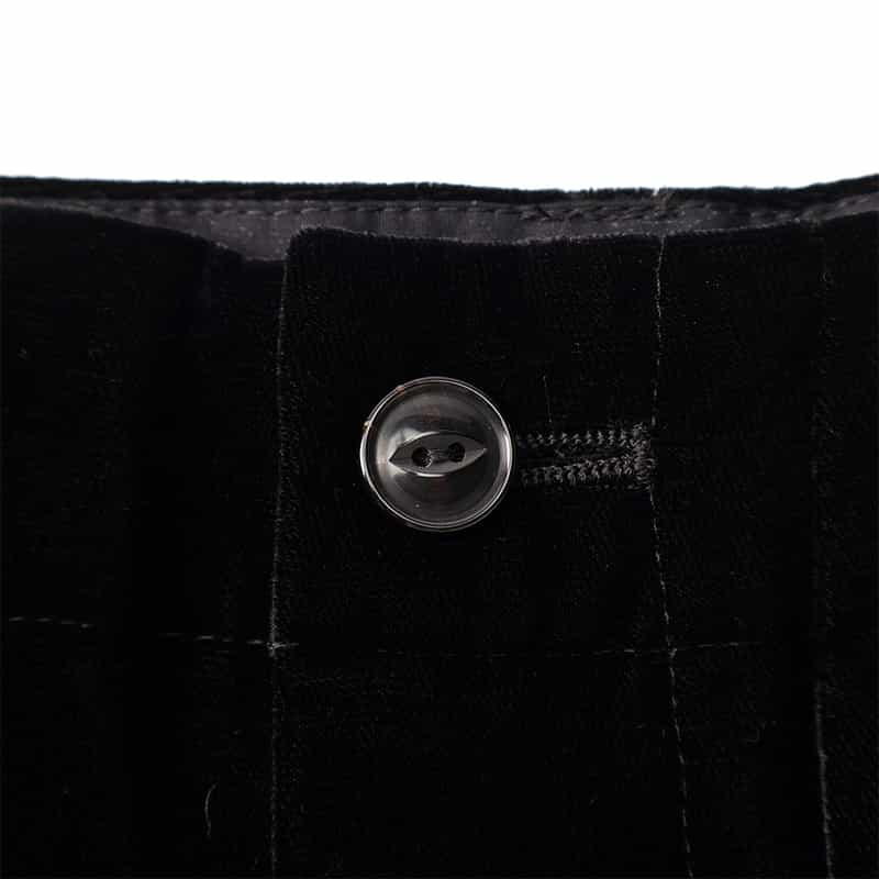 MADISONBLUE MADISONBLUE ＜マディソンブルー＞ ベルベット素材ドローストリングパンツ BLACK