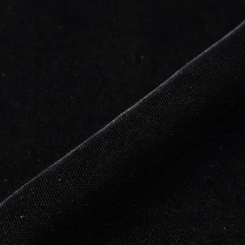 MADISONBLUE MADISONBLUE ＜マディソンブルー＞ ベルベット素材ドローストリングパンツ BLACK