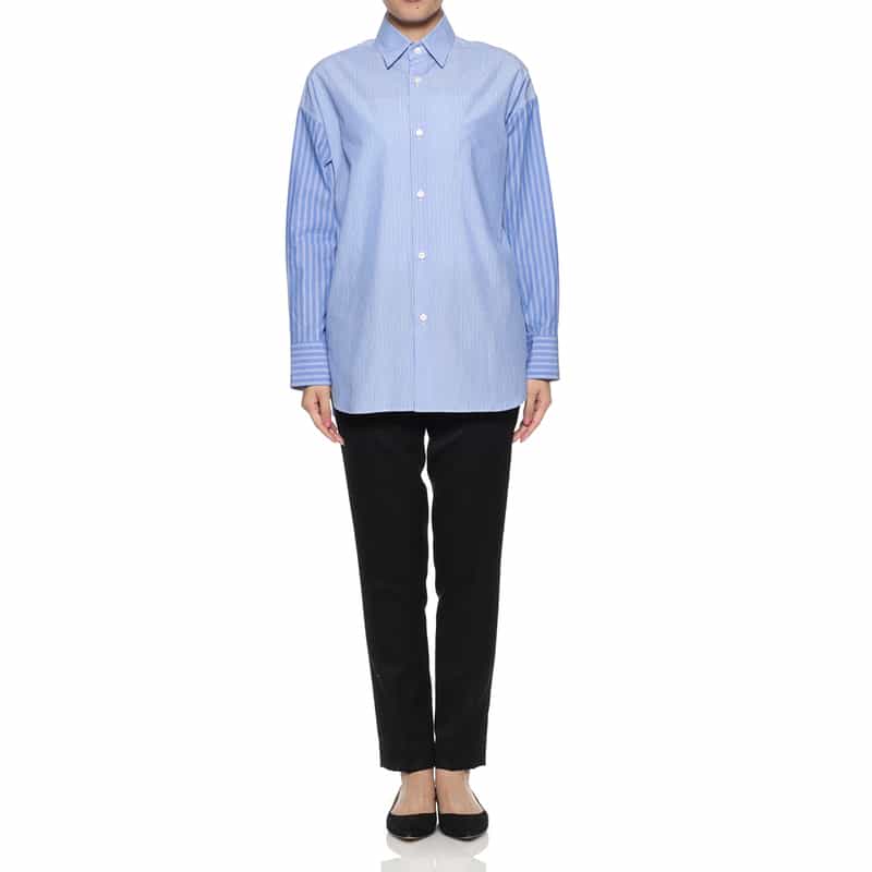 MADISONBLUE MADISONBLUE ＜マディソンブルー＞ マルチストライプ柄シャツ “J BRADLEY“ MULTI COLOR