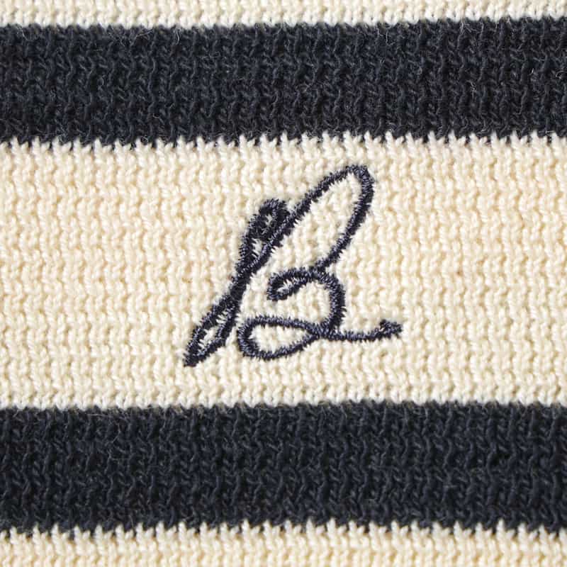 MADISONBLUE MADISONBLUE＜マディソンブルー＞ ボートネックボーダー柄Tシャツ WHITE