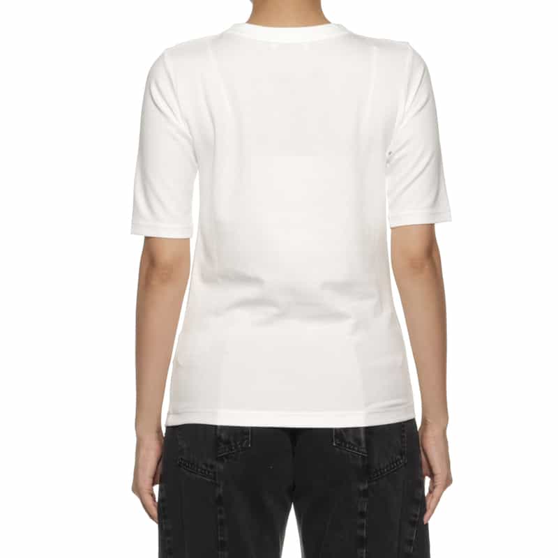 MADISONBLUE MADISONBLUE ＜マディソンブルー＞ ジャージークルーネックカットソー WHITE