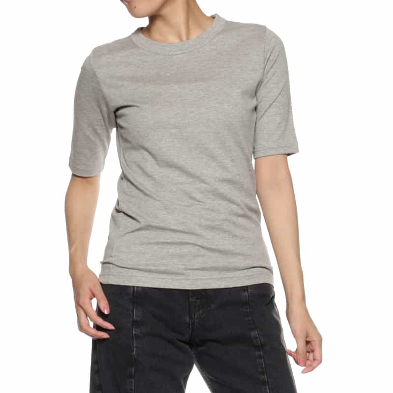 MADISONBLUE MADISONBLUE ＜マディソンブルー＞ ジャージークルーネックカットソー GRAY