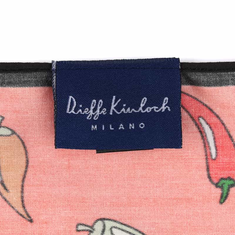 DIEFFE KINLOCH DIEFFE KINLOCH＜ディエッフェ キンロック＞ ハンカチ ORANGE