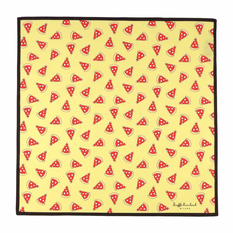 DIEFFE KINLOCH DIEFFE KINLOCH＜ディエッフェ キンロック＞ ハンカチ YELLOW