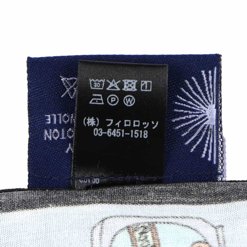 DIEFFE KINLOCH DIEFFE KINLOCH＜ディエッフェ キンロック＞ ハンカチ BLUE