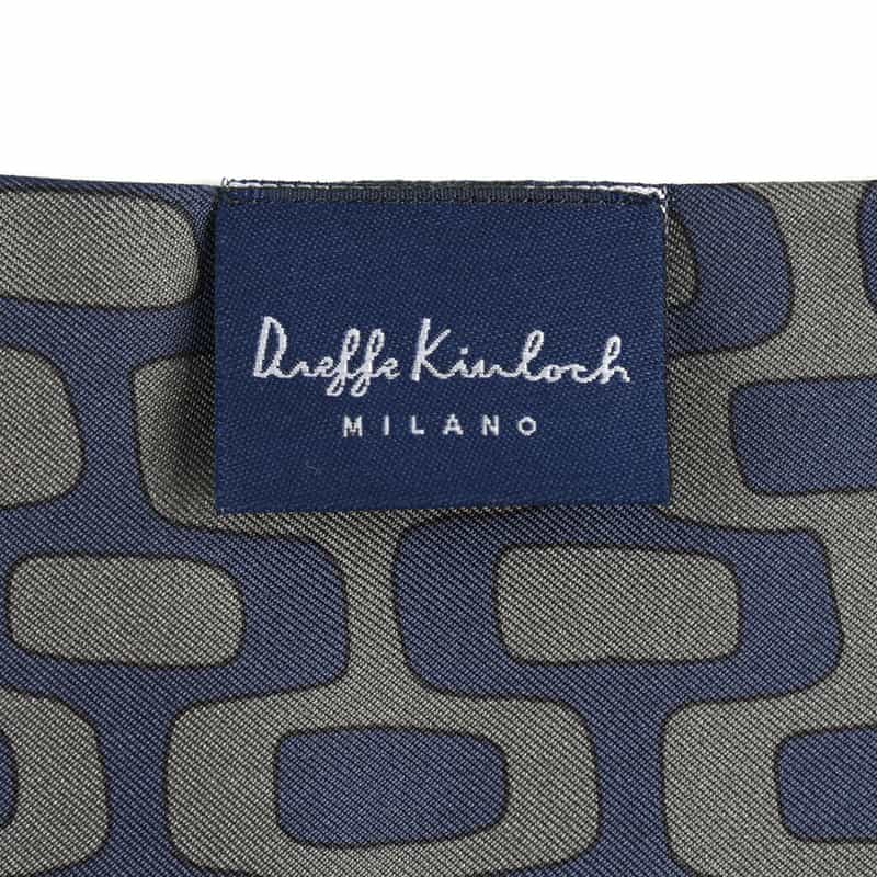 DIEFFE KINLOCH DIEFFE KINLOCH＜ディエッフェ キンロック＞ ネッカチーフ NAVY
